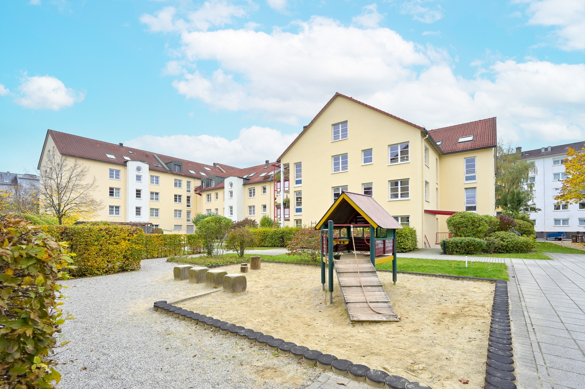 Ansprechende Anlage