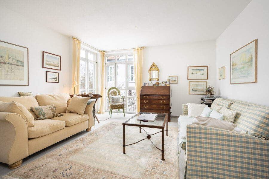 Charmante 2-Zimmer-Wohnung in kleiner Wohnanlage, Nähe Canaletto und Romanplatz, 80639 München, Etagenwohnung