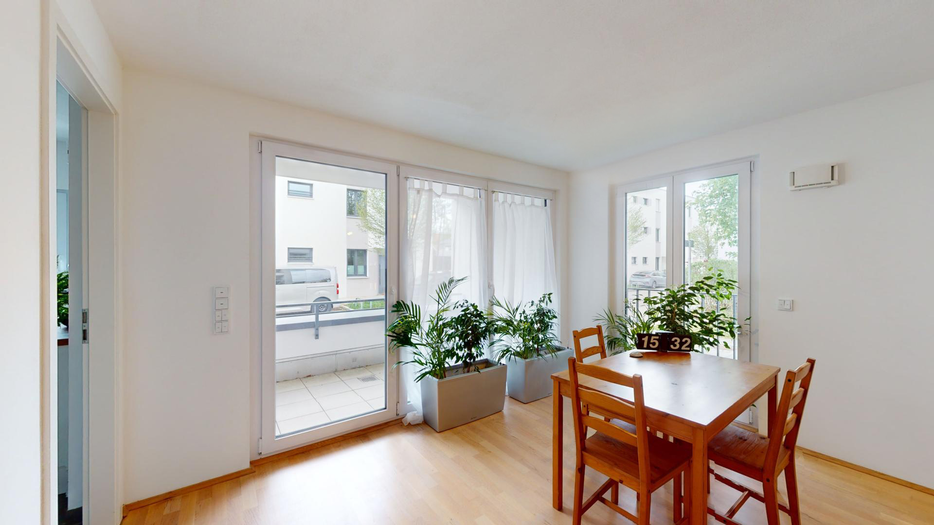 Zugang auf die West-Loggia